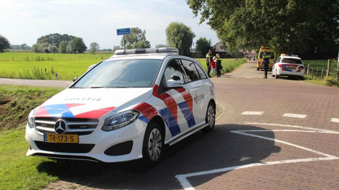 Schootmobielrijder naar het ziekenhuis na ongeval