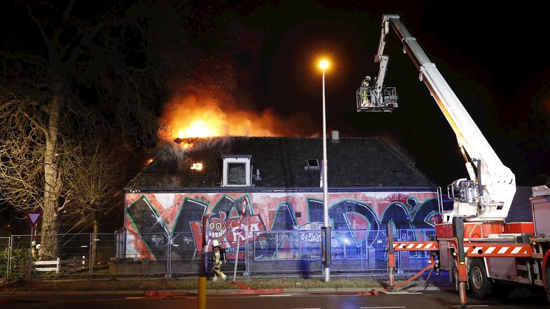 Grote brand in Zwolle