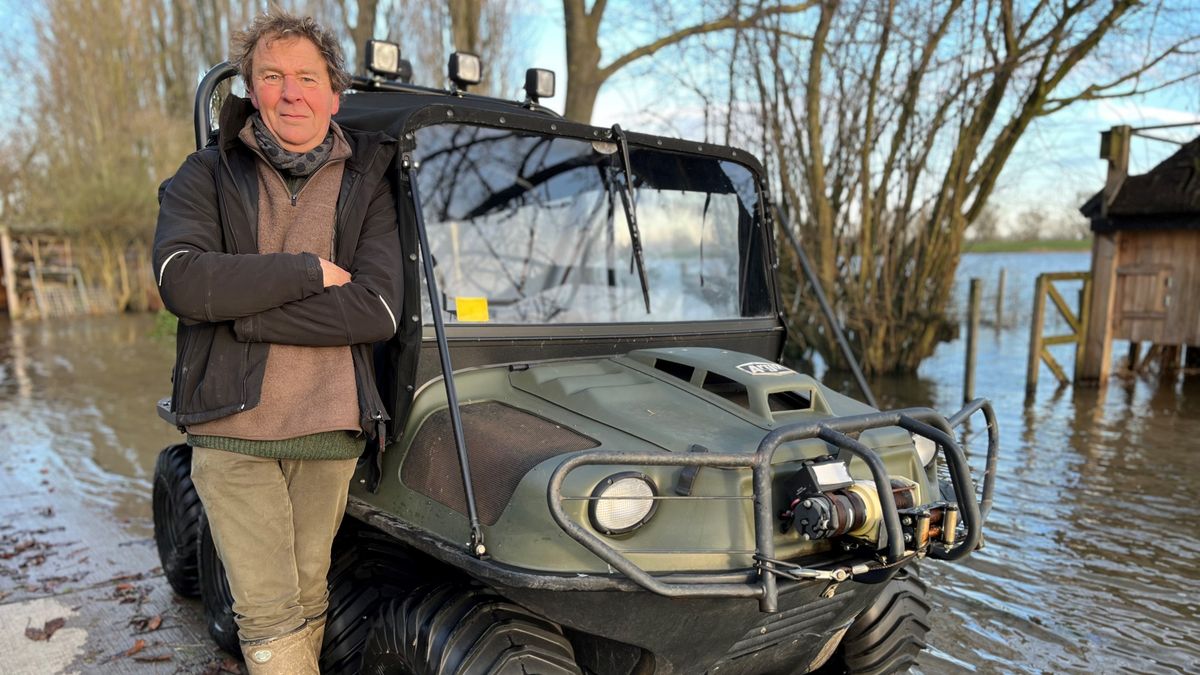 Bewoonde wereld alleen bereikbaar met amfibievoertuig: 