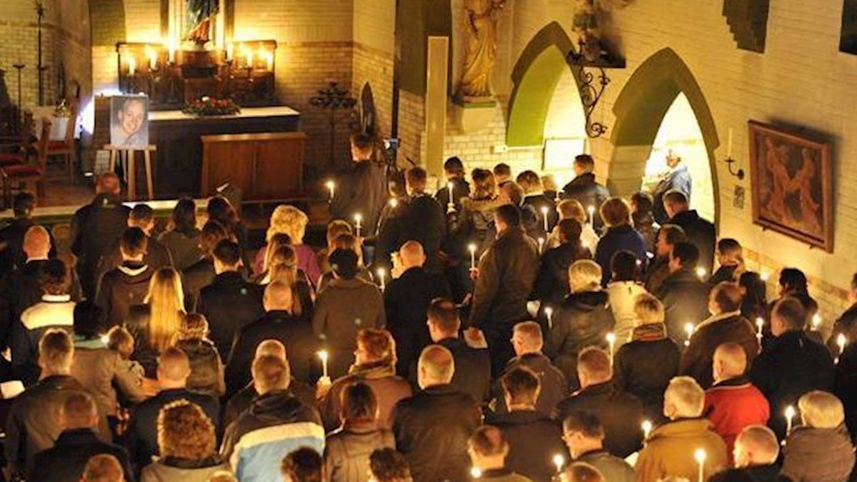Rouwdienst voor Tim Ribberink in Tilligte