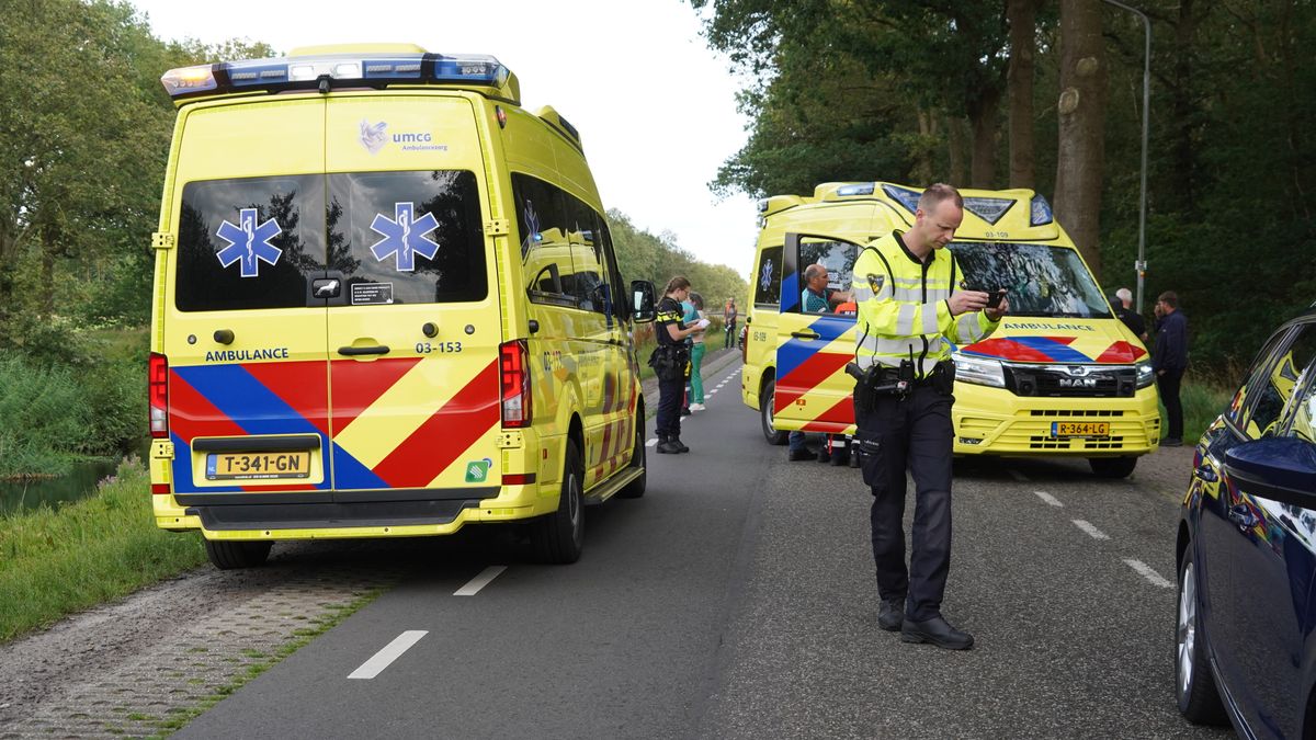 Fietsster raakt gewond bij botsing in Hijken