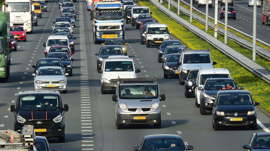 De vertraging loopt flink op.