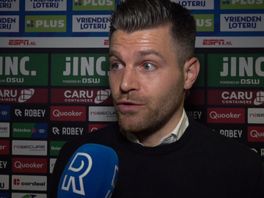 Ruben den Uil na gelijkspel tegen Telstar: 'Als je zo terugkomt na een 2-0 achterstand dan ben je wel de morele winnaar'