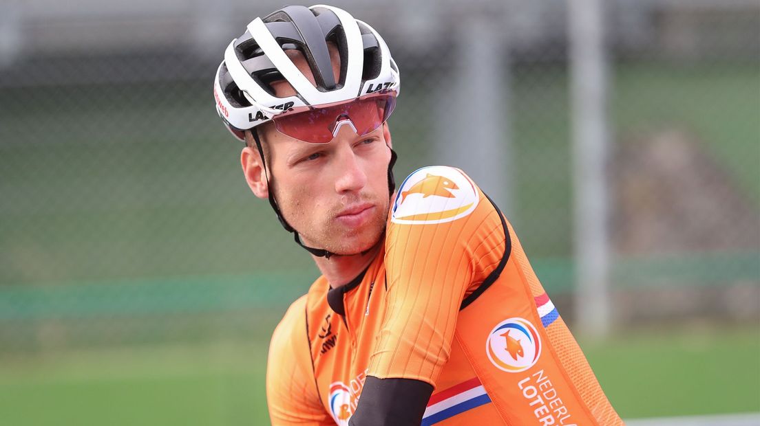 Martijn Tusveld debuteerde dit jaar ook voor Nederland op het WK wielrennen