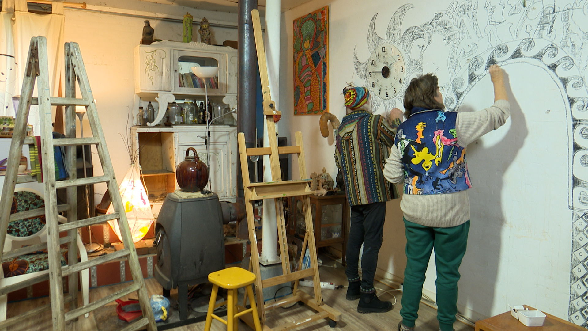 John en Gera proberen de wereld een beetje mooier te maken, ook in hun eigen dorp Den Dolder