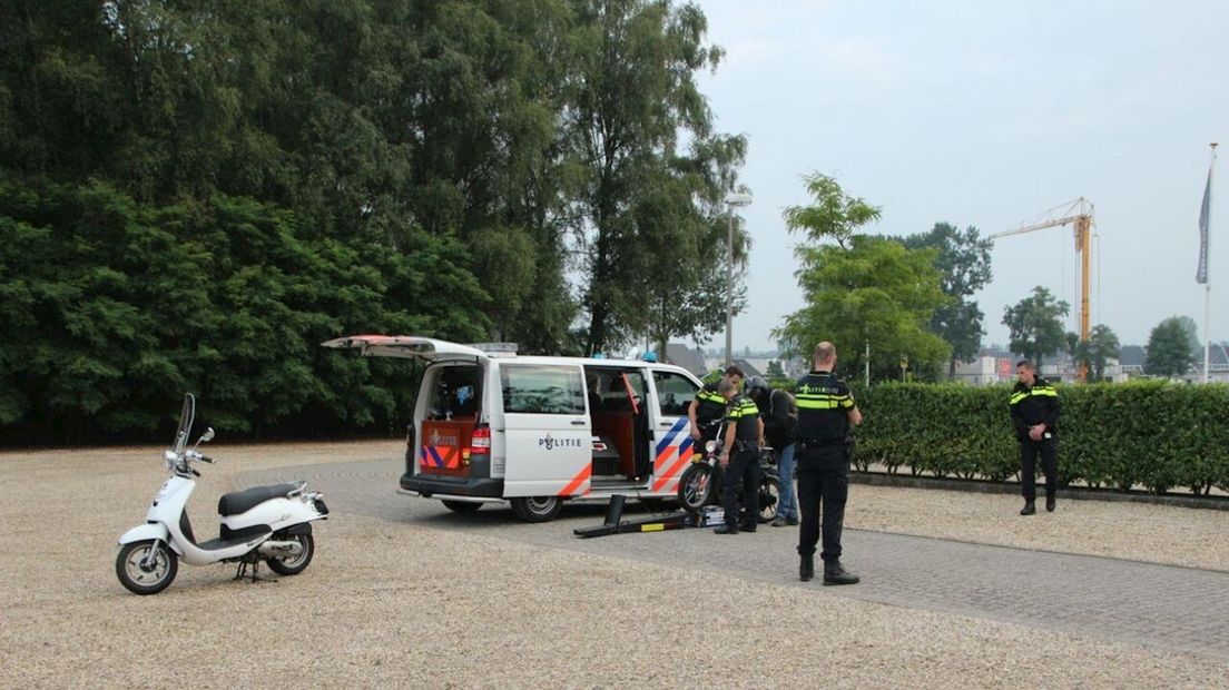 Op de rollerbank
