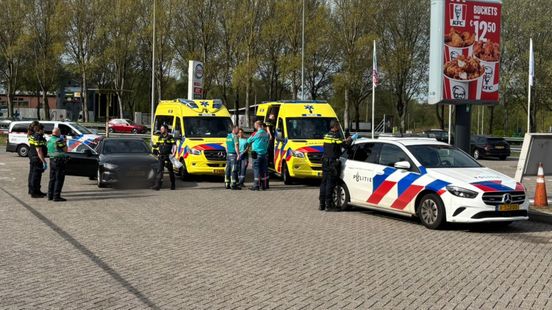 Gewonde bij steekpartij op parkeerterrein tankstation Home