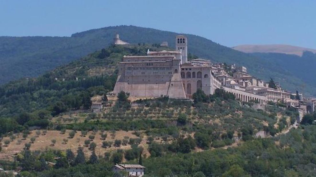Assisi, de plek waar monnik Fransiscus vandaan kwa