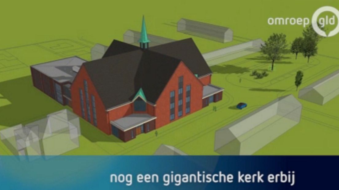 In Opheusden verrijst een gigantische kerk: de Gereformeerde Gemeente laat een kerk bouwen met 1900 zitplaatsen.  Het dorp had al één van de grootste kerkgebouwen van Nederland, met ruim 2800 zitplaatsen.