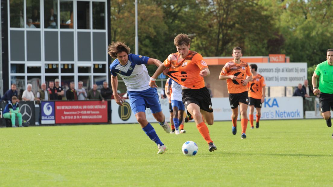 Beeld uit de wedstrijd Terneuzense Boys-Cluzona