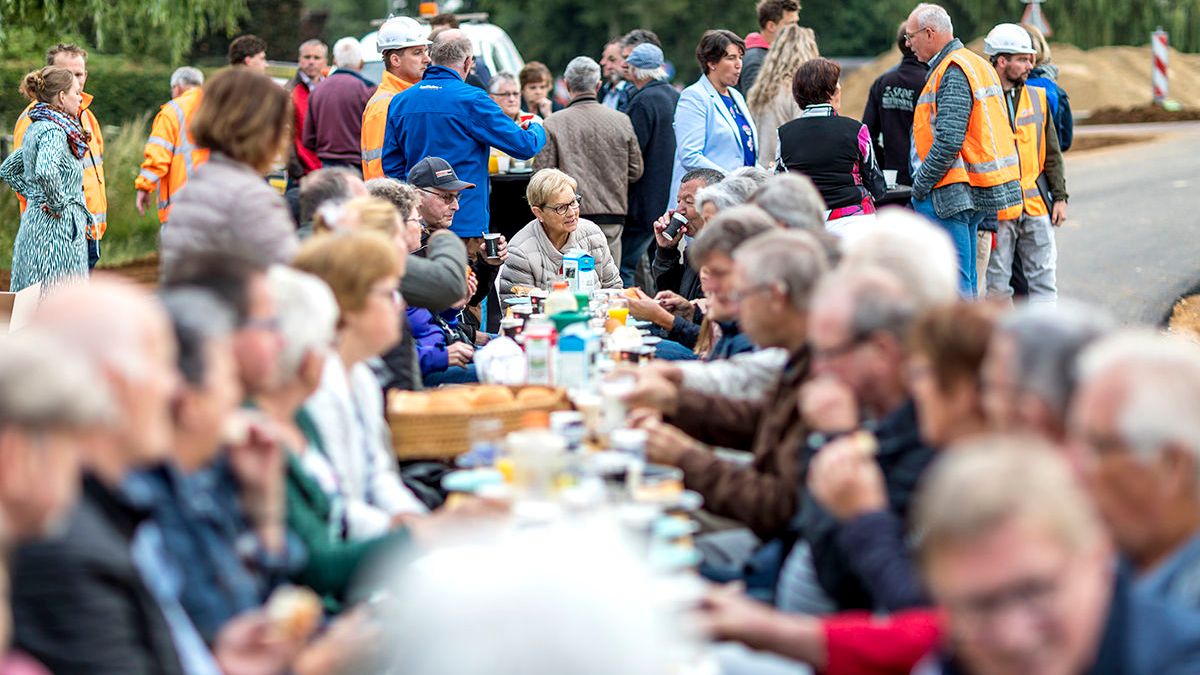 Nieuwe brug Blitterswijck feestelijk geopend