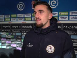 Lance Duijvestijn baalt na afloop van NEC-Sparta (3-1)