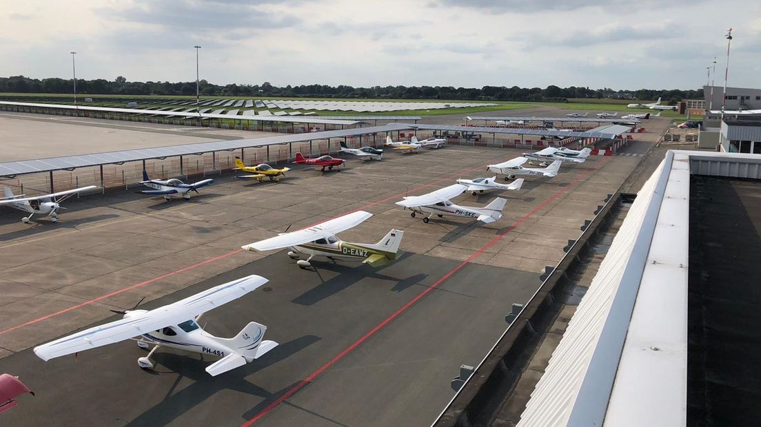 140 vliegtuigen kwamen naar Groningen Airport Eelde
