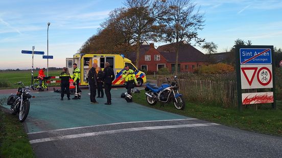 112-nieuws: Motorrijders gewond in Sint Annen en Eexterveen
