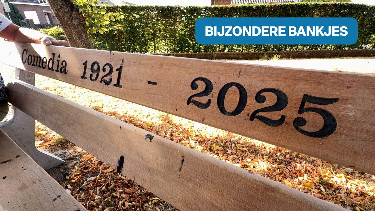 Bijzondere Bankjes: toneelvereniging Comedia in Leunen