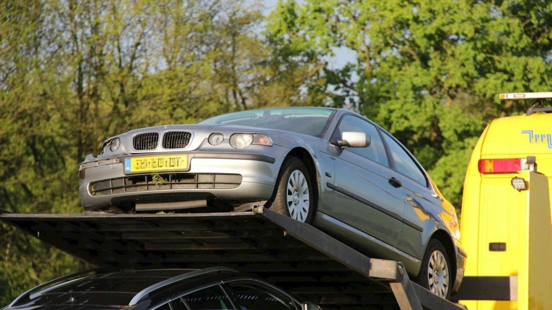 Kop-staartbotsing op A1 bij Bathmen