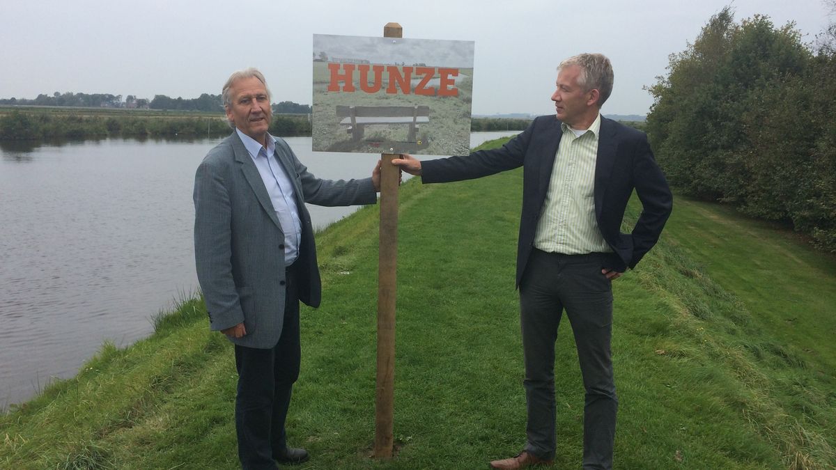 De Hunze wordt doorgetrokken tot aan Waddenzee