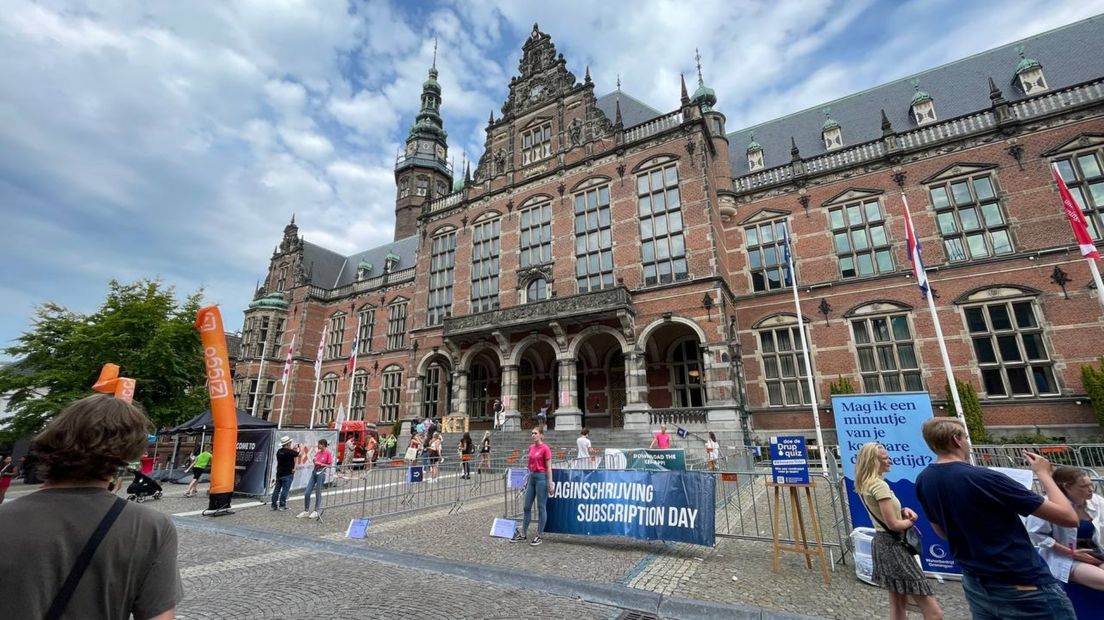 Het Academiegebouw van de RUG