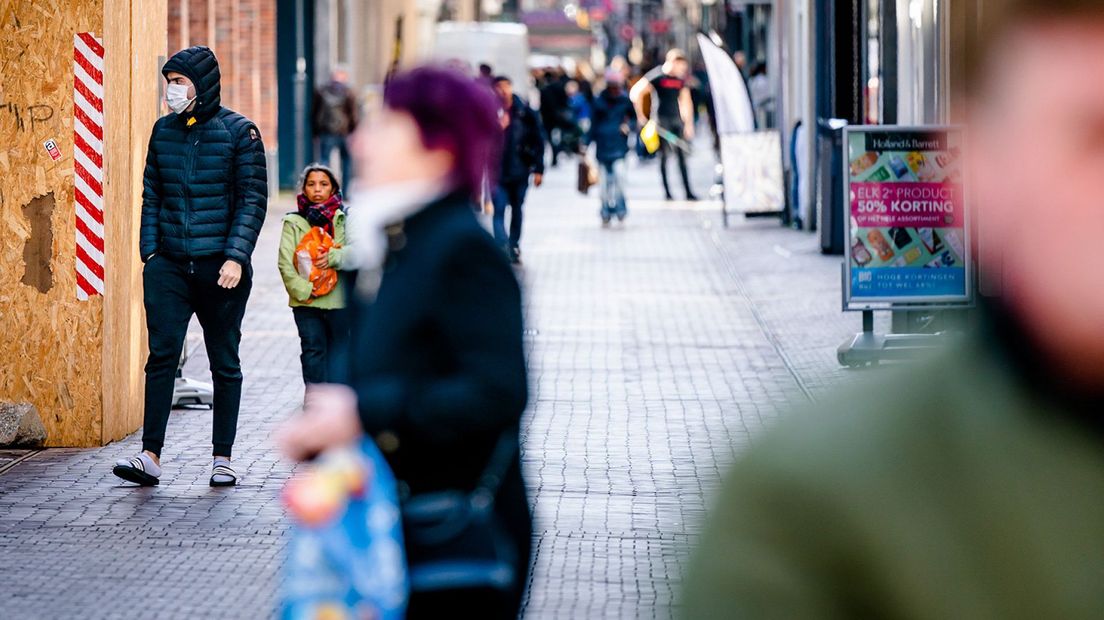 Rustige winkelstraat in Den Haag