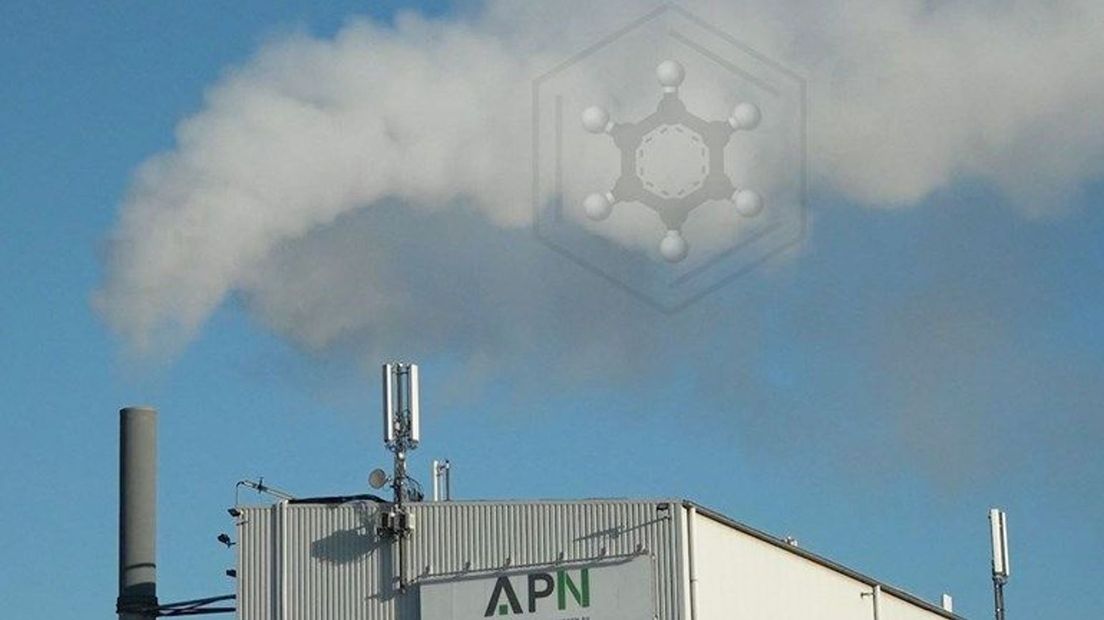 Asfaltfabriek APN in Nijmegen.