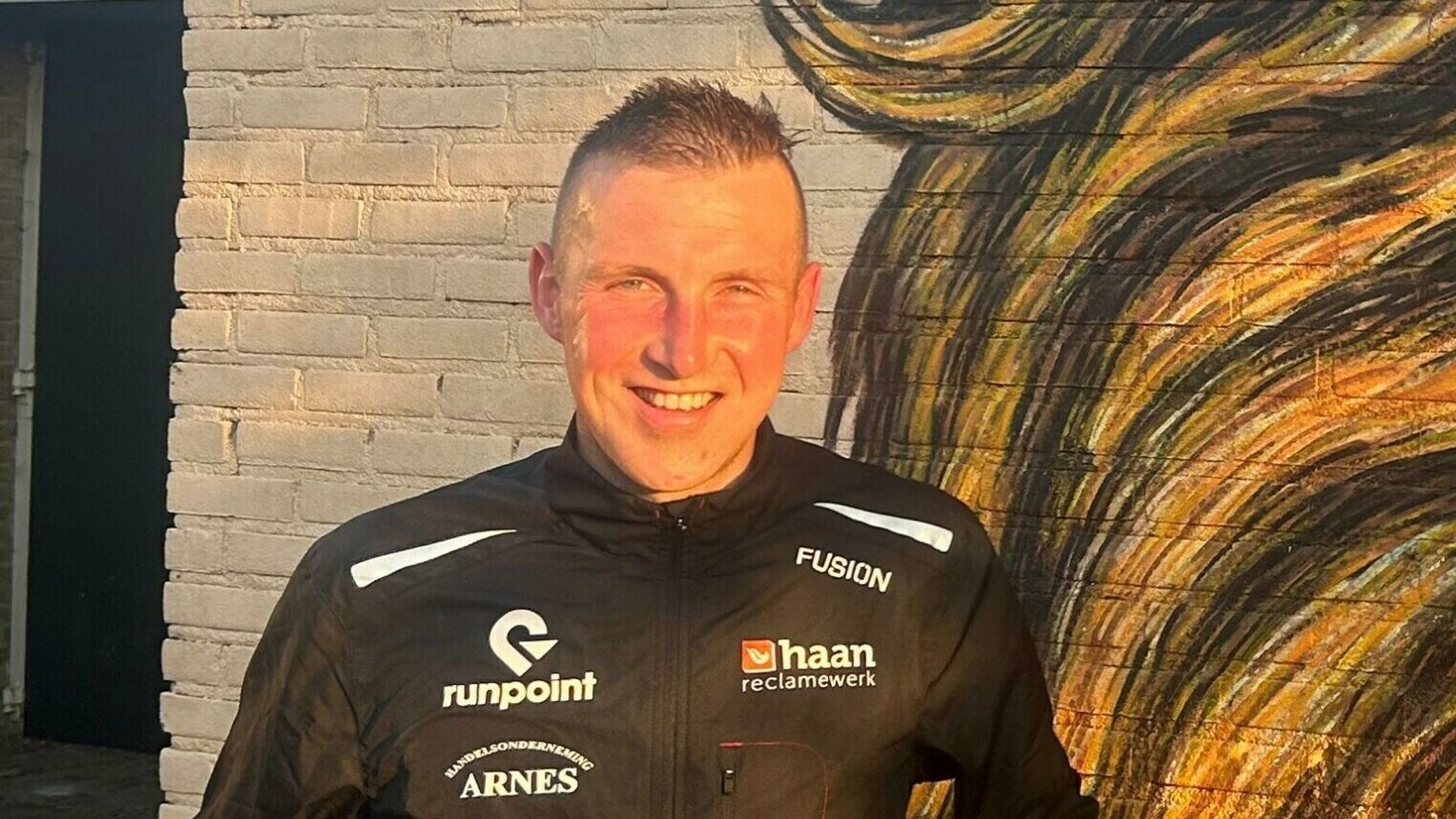 Voor zijn overleden vader: Thys uit Leeuwarden wil de Slachtemarathon winnen