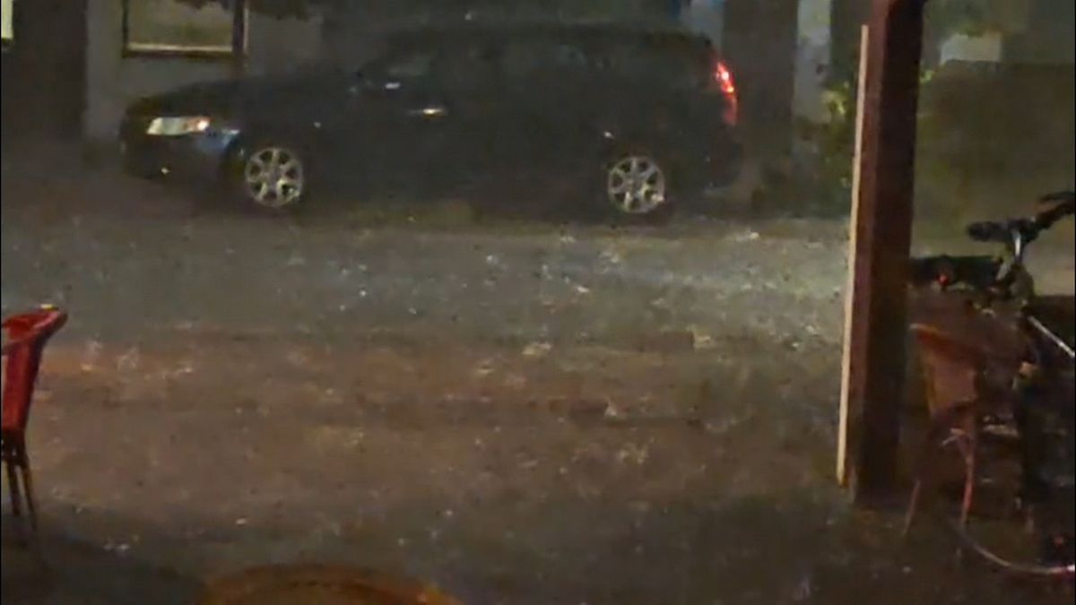 Hagelstenen 'als dikke knikkers' veroorzaken schade in Holwierde