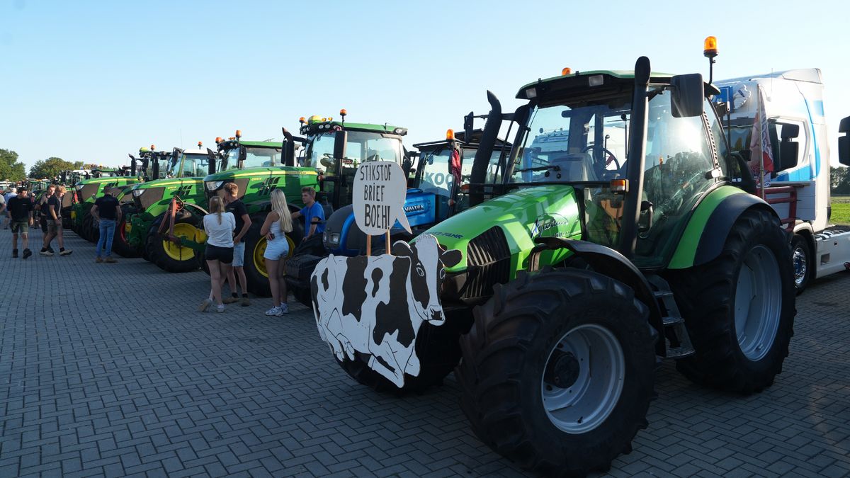Meer dan 70 trekkers protesteren in Meppel: 'Brief van tafel!'