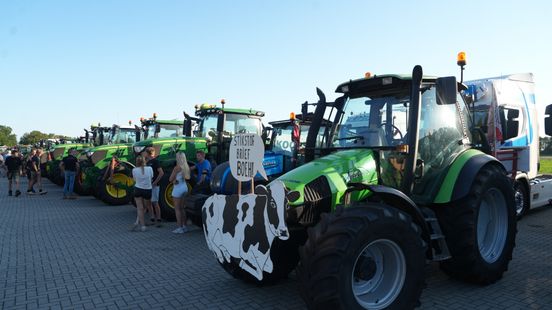 Meer dan 70 trekkers protesteren in Meppel: 'Brief van tafel!'