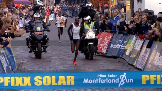 Van den Brink blijft eerste • voorbereiding op Montferland Halve Marathon