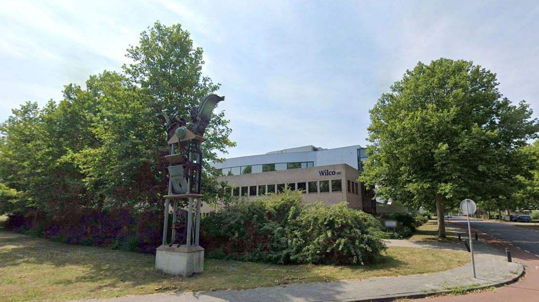 Drukkerstad Meppel-monument bij drukkerij Wilco (voorheen Giethoorn-Ten Brink)