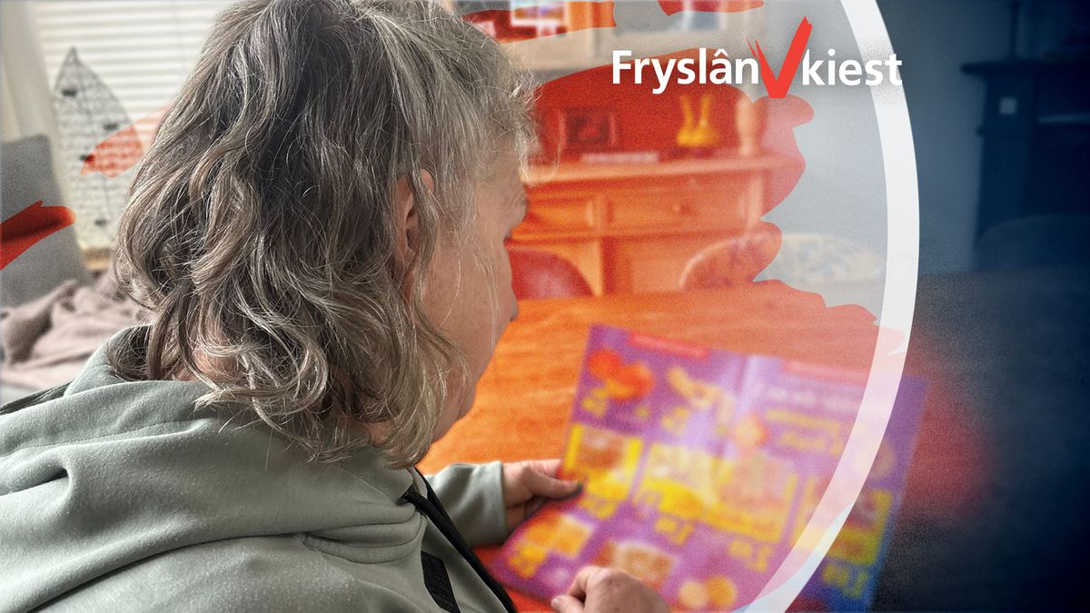 Gerda zit vast in Wolvega: 