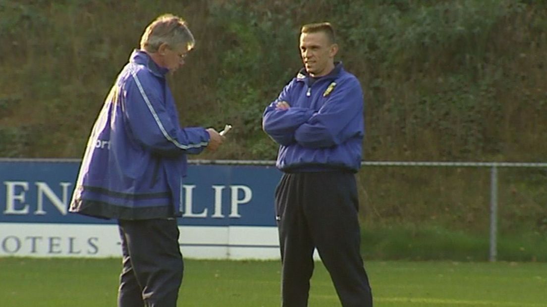 Jan Jongbloed (l.) met Edward Sturing.