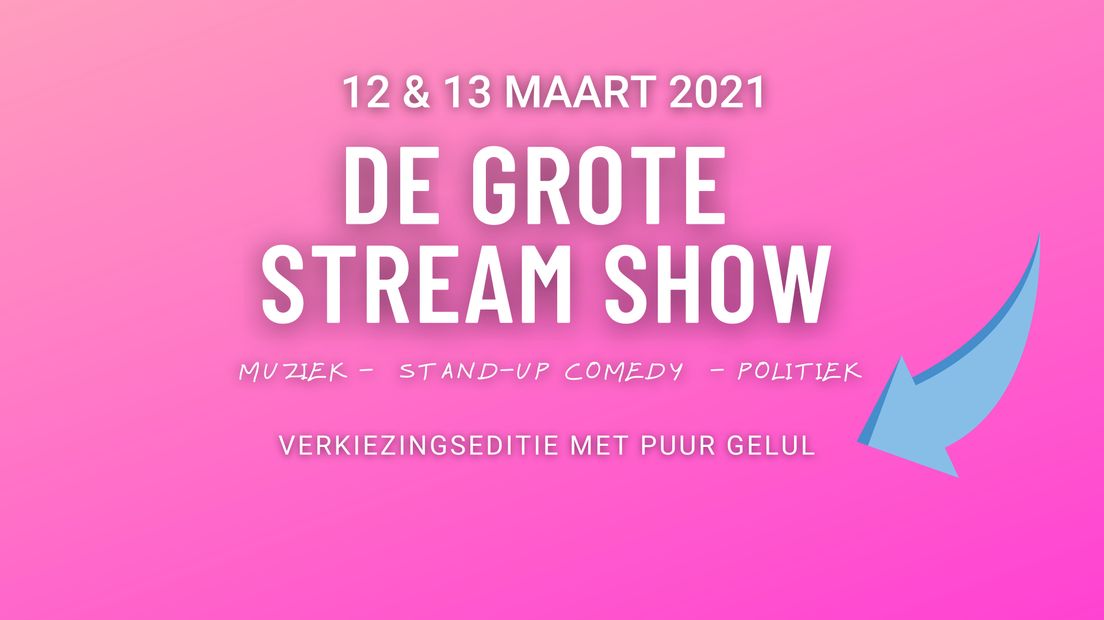 De Grote Stream Show: Verkiezingseditie