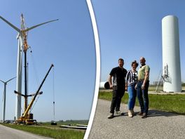Windturbines in Herkingen worden afgebroken: 'Ze hebben hun werk gedaan'