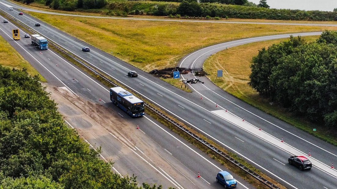 Organisator afvaldumpingen A7 moet fors bedrag aan gedupeerde taxichauffeur betalen