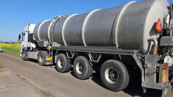 Bestuurder in Bunschoten rijdt rond in vrachtwagen met kenteken van tractor Home
