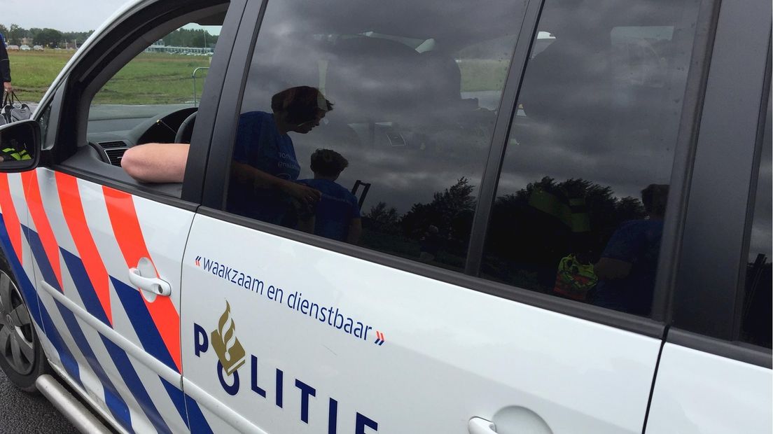 Politie was getuige van incident in Wachtum