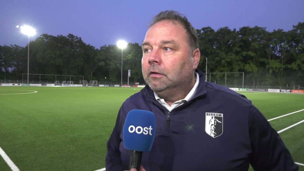 Berkum-trainer Eduard Lindeboom na de degradatie