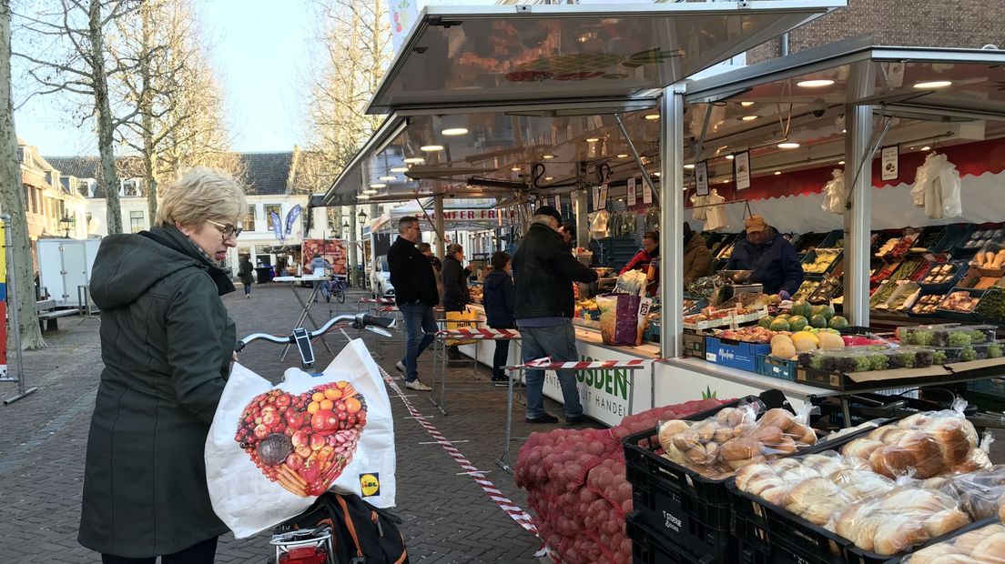 De weekmarkt in Wijk