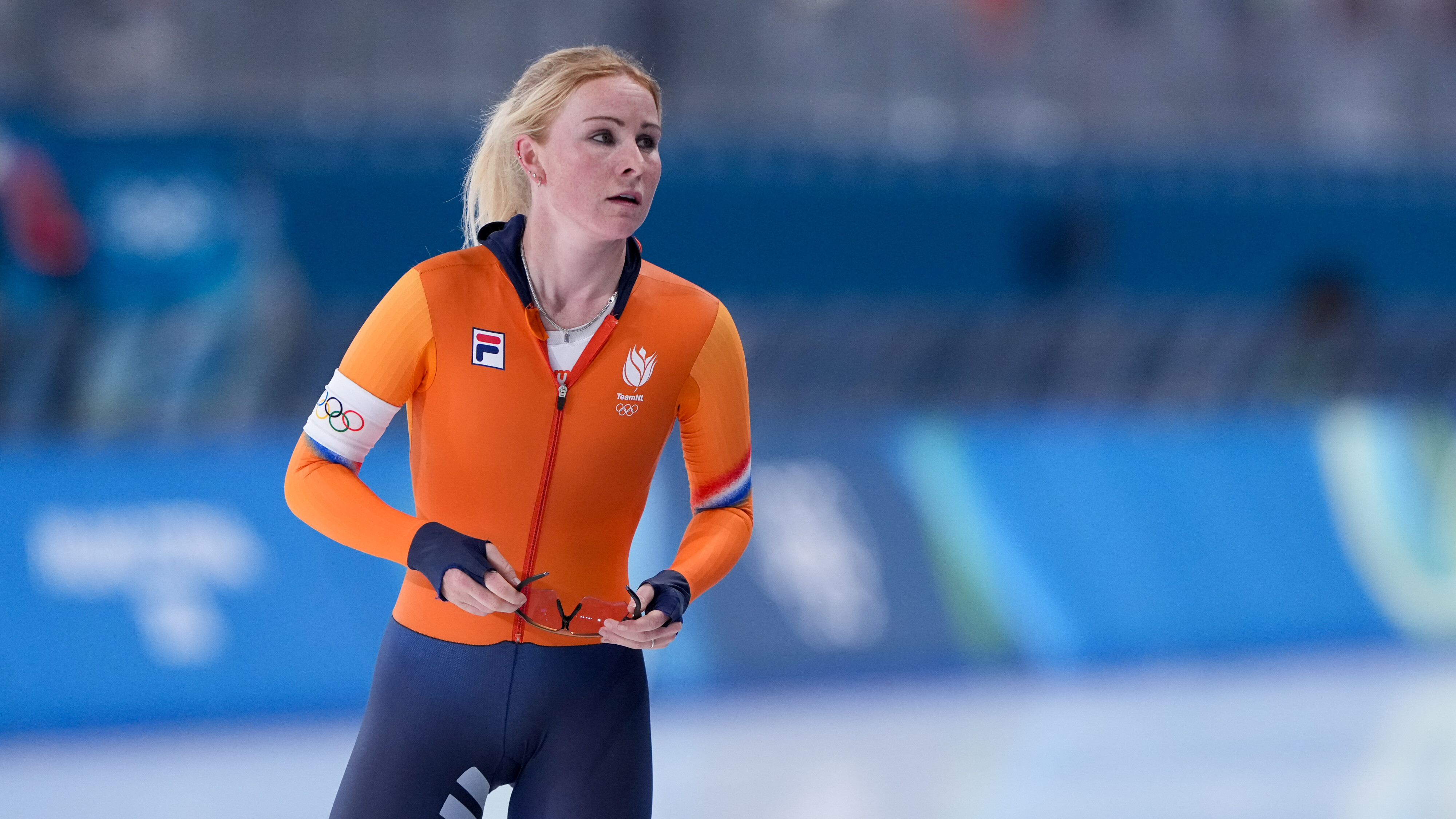 Marijke Groenewoud nei har rit