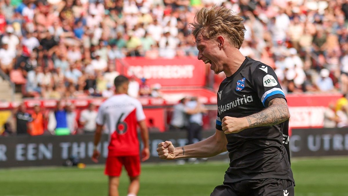 Droomdebuut bij Heerenveen: 