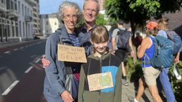 Milieuactiviste Elske (10) loopt mee naar de A12-blokkade