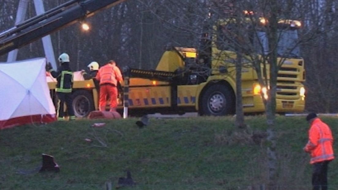 Dodelijk ongeval op de A32