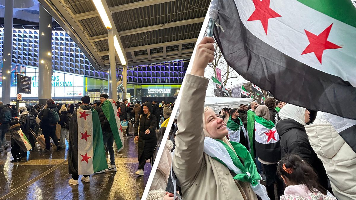 Utrechtse Syriërs vieren feest na eerste jaar zonder Assad, maar niet iedereen hangt de vlag uit