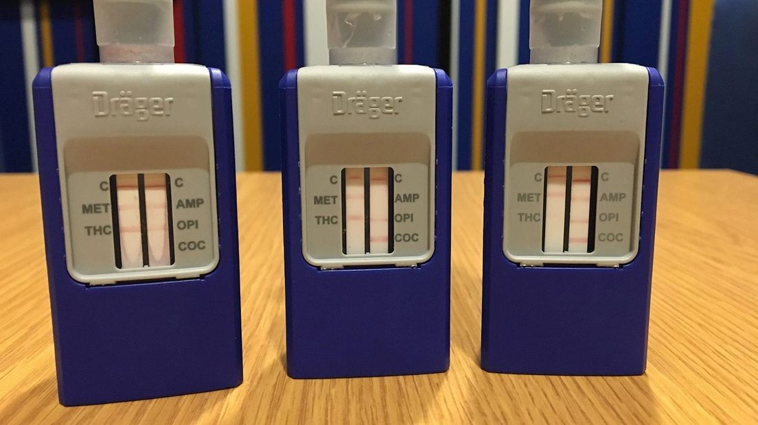 Drie positieve drugstesten in Almelo