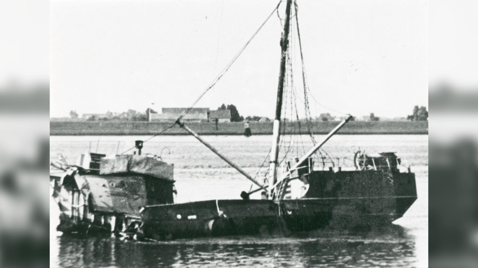 de verwoeste Loodsboot 19