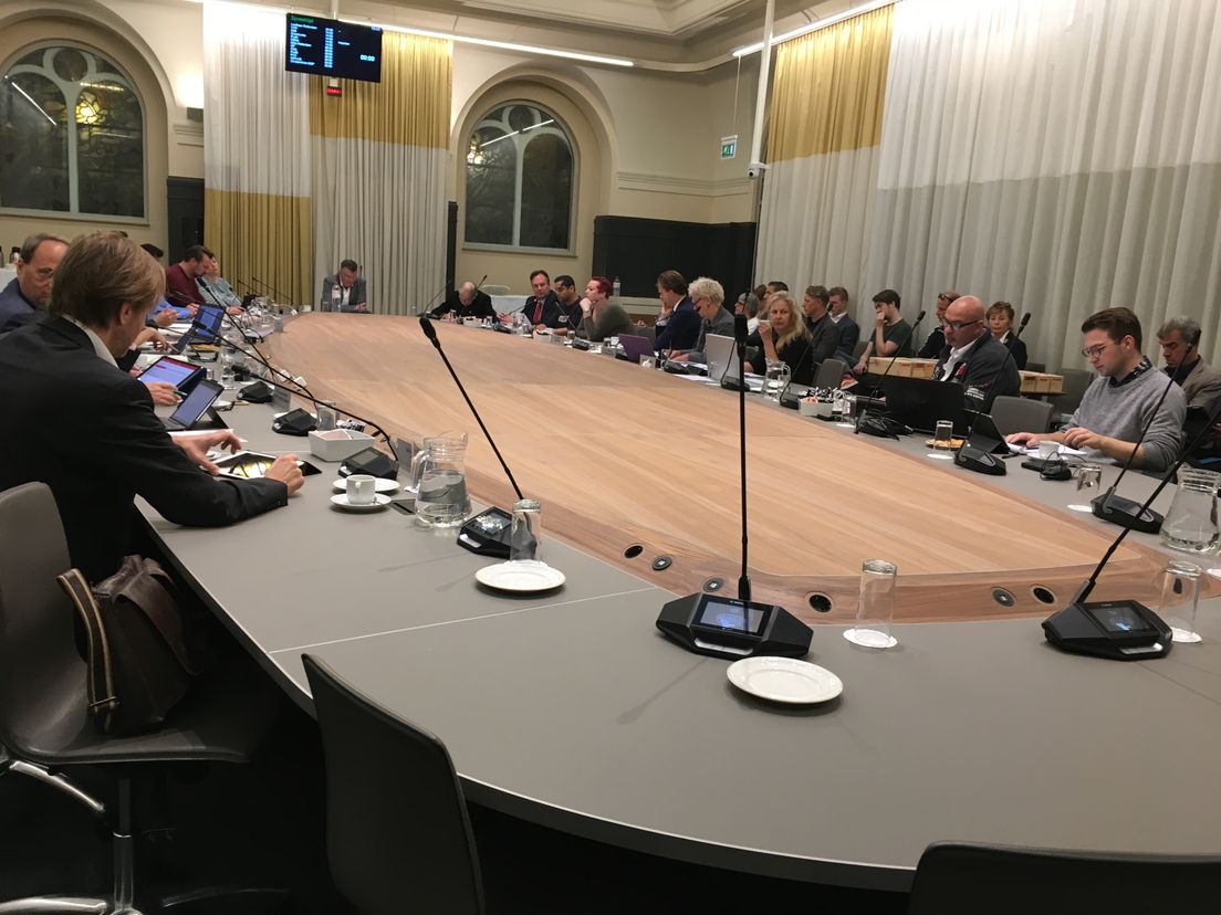 Commissievergadering over de Wielewaal