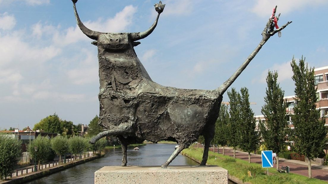 De Stierenbrug in Leiderdorp. Foto Unity