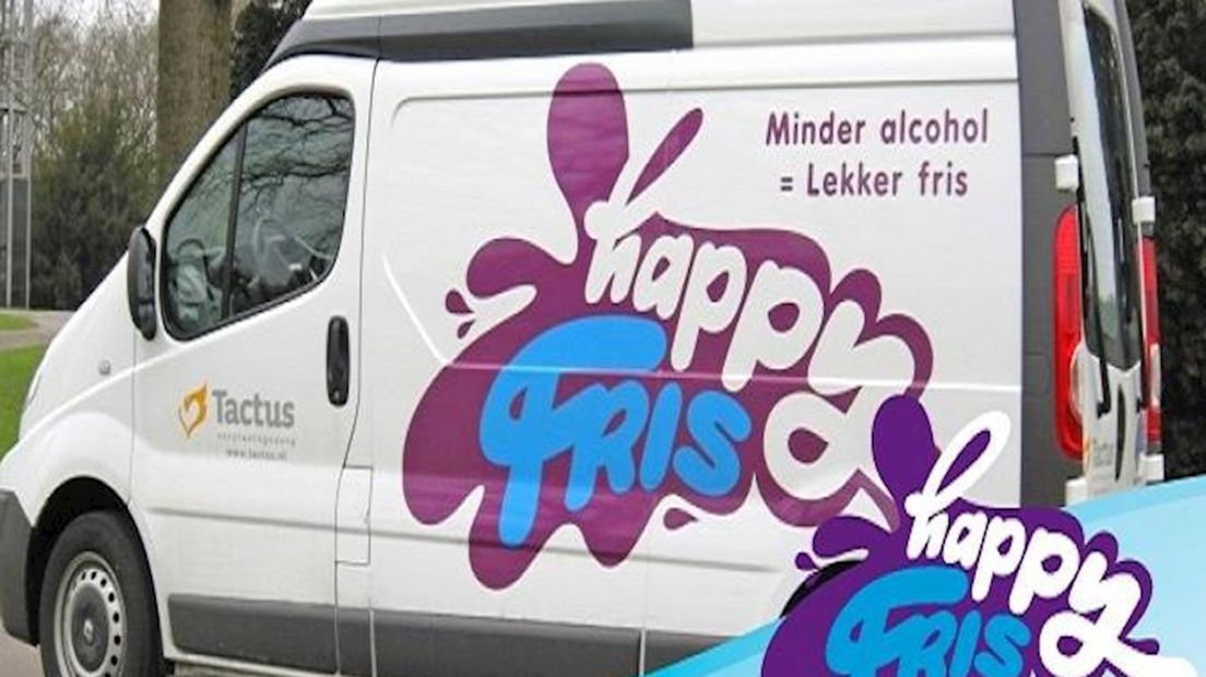 Campagne Happy Fris zaterdag in Reutum