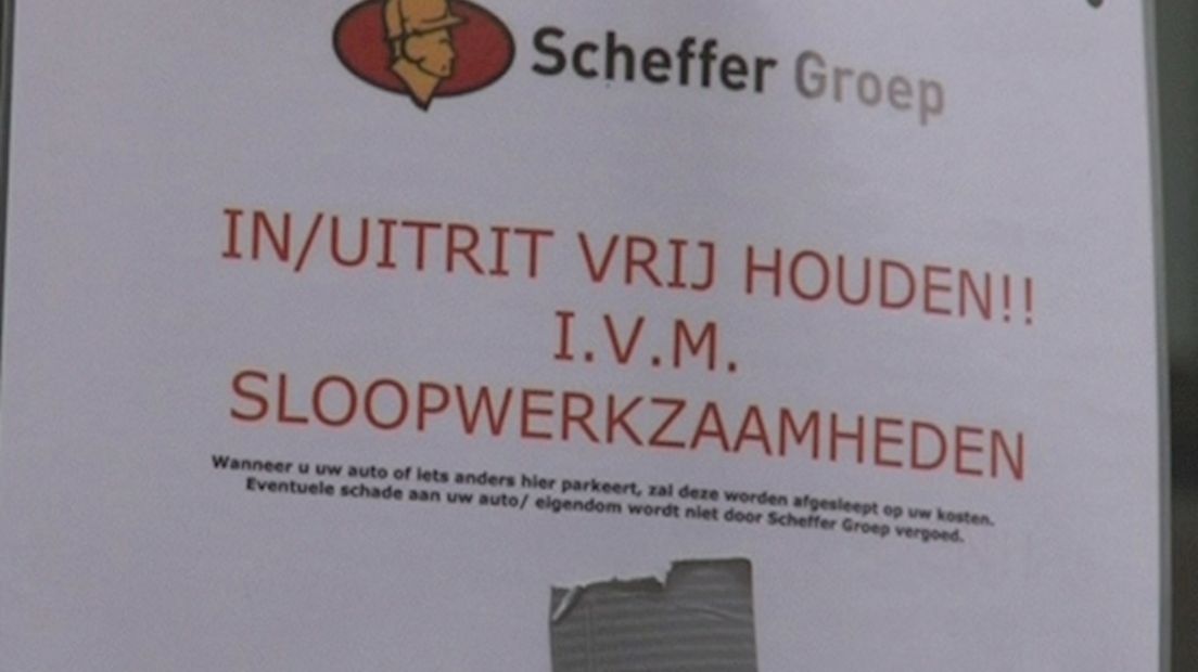 Sloop robotgarage Zwolle begonnen